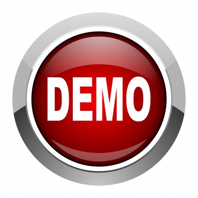 demo button